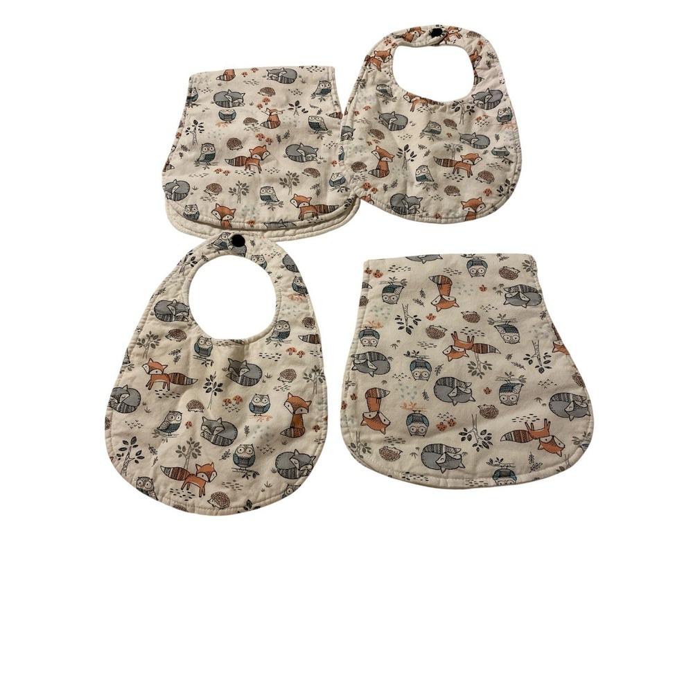 Bib & Burp Rag Set
